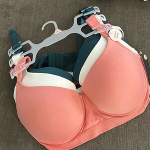 Danskin T-Shirt Bras 3pack 42D NWT